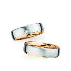 Christian Bauer White gold rose gold Marryring